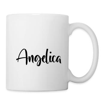 Vorname Angelica - Tasse - Weiß - Rechts