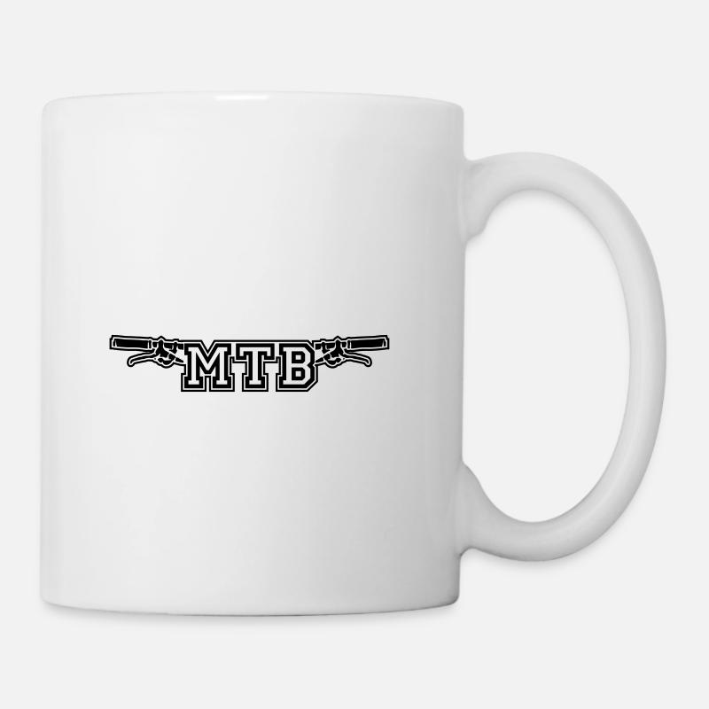 Vtt avec poignées - Mug blanc - blanc
