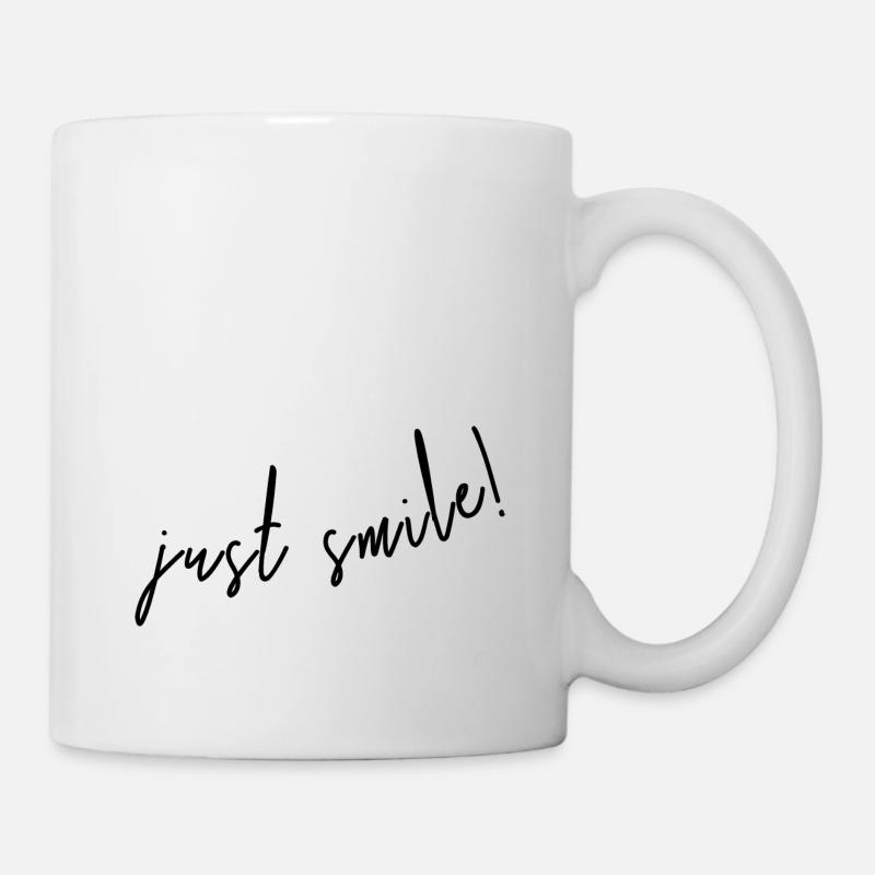 Il suffit de sourire! - Mug blanc - blanc