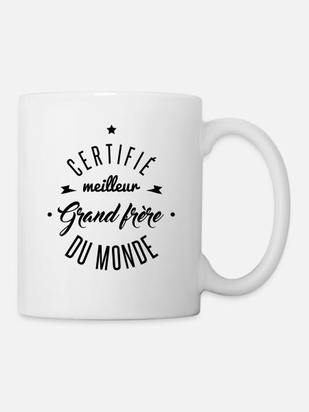meilleur grand frère - Mug blanc - blanc
