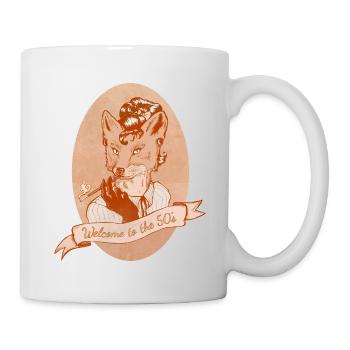 Welcome to the 50's - Tasse - Weiß - Rechts