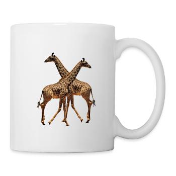 Girafe - Afrique - Kenya - Safari - Mug blanc - blanc - Droite