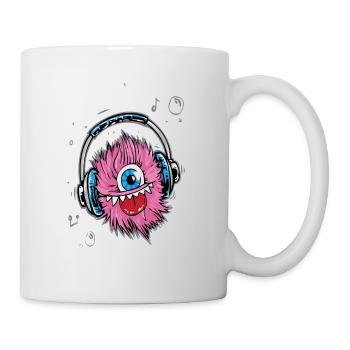 Monster - Tasse - Weiß - Rechts