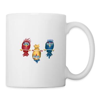Be different Against the current LGBT bird gift - Mug - white - Right