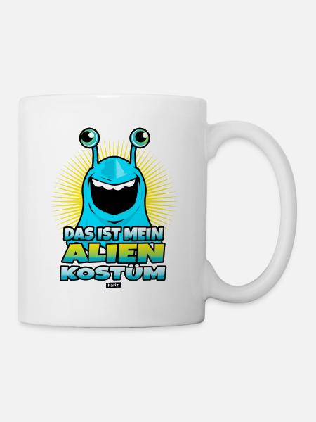 Ceci est mon costume de carnaval HARIZ Kostuem 2 HARIZ - Mug blanc - blanc