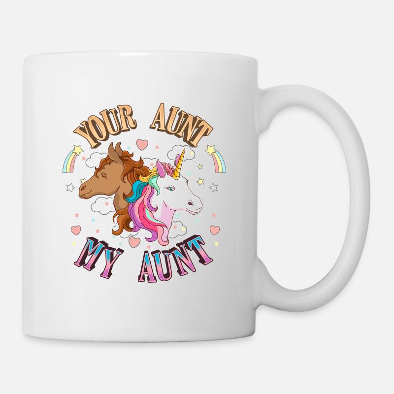 Your aunt my aunt - Mug - white