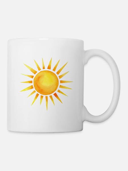 Summer, sun, sunshine // vacation, sea - Mug - white
