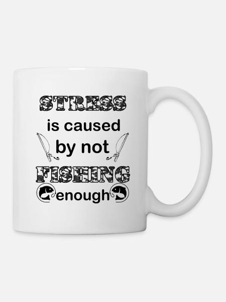 Fishing fishing - Mug - white