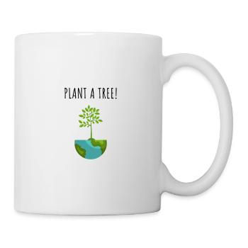 Nature Conservation Tree Environmental Protection Planet Earth Green - Mug - white - Right
