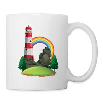 Leuchtturm, internationaler Leuchtturm Tag - Tasse - Weiß - Rechts