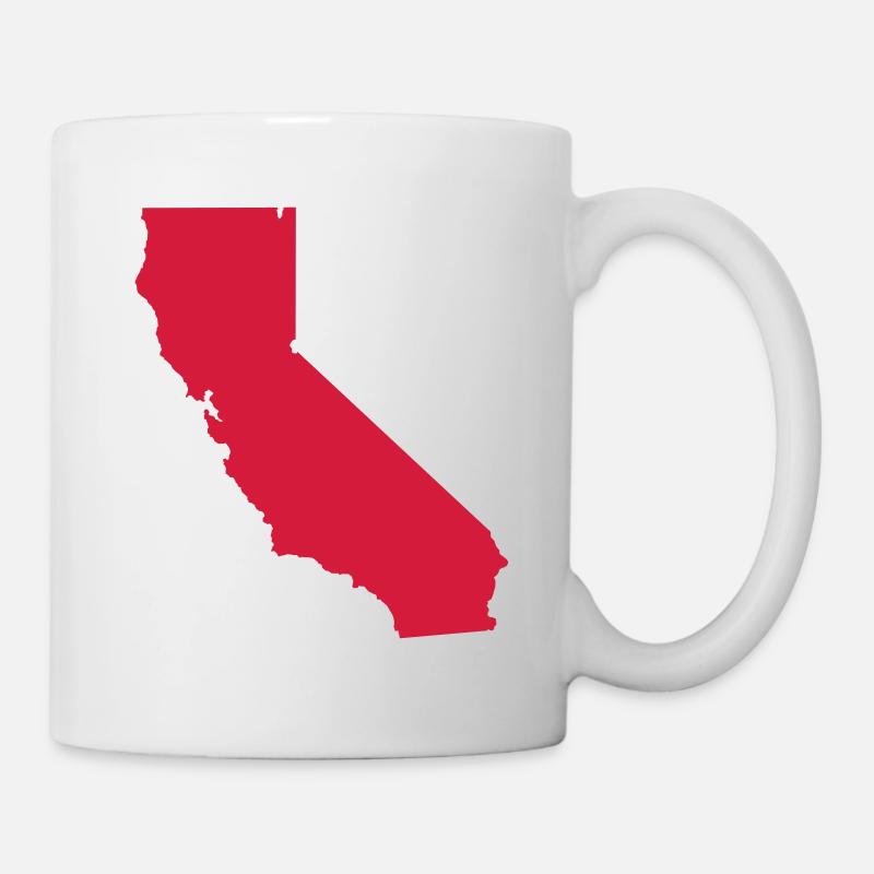Californie - Mug blanc - blanc