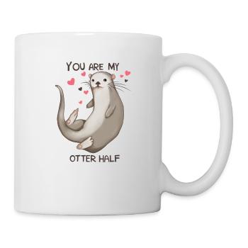 YOU ARE MY OTTER HALF - Tasse - Weiß - Rechts