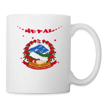 Nepal - Tasse - Weiß - Rechts