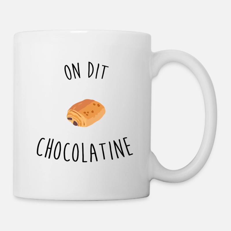 On dit chocolatine - Mug blanc - blanc