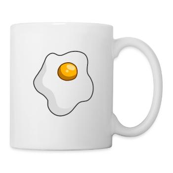 Spiegelei - Tasse - Weiß - Rechts