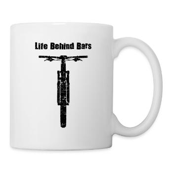 Life Behind Bars Cyclists Bikers Bikers MTB Gesch - Mug - white - Right