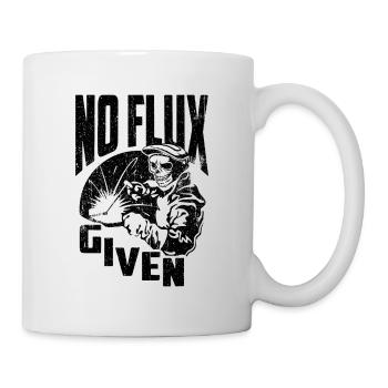 Soudeur qui dit drôle: pas de flux - Mug blanc - blanc - Droite