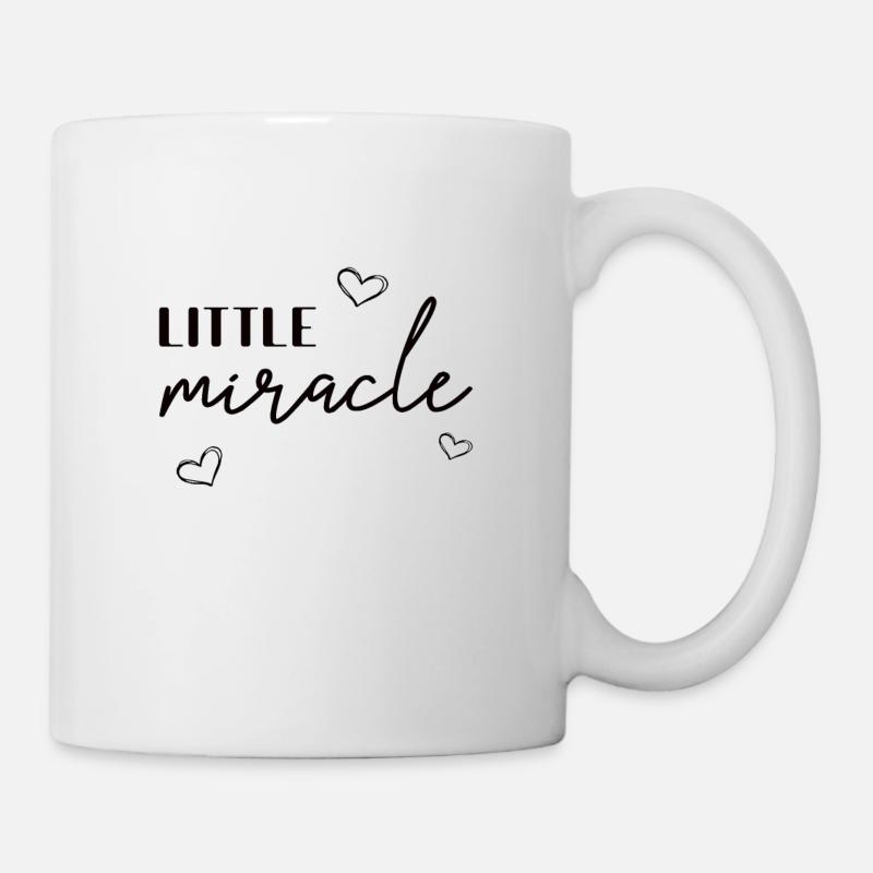 Kleines Wunder - Tasse - Weiß
