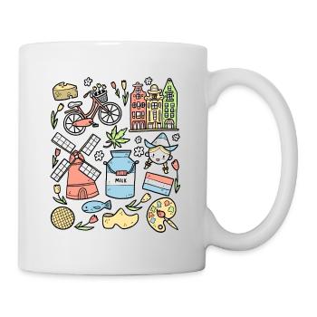 Netherlands Amsterdam Rotterdam Holland - Mug - white - Right