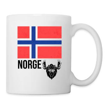 Norvège Norge - Mug blanc - blanc - Droite