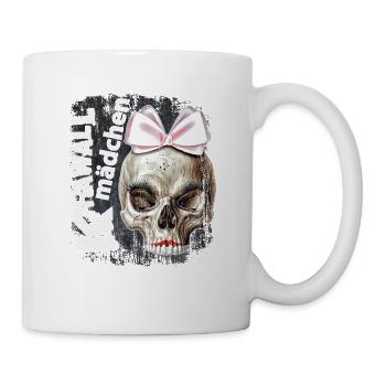 Krawallmädchen - Tasse - Weiß - Rechts