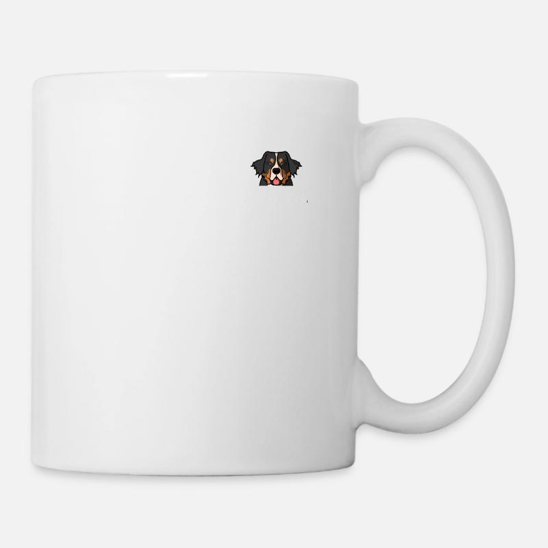 Bouvier bermais dans ma poche, cadeau amoureux des chiens - Mug blanc - blanc