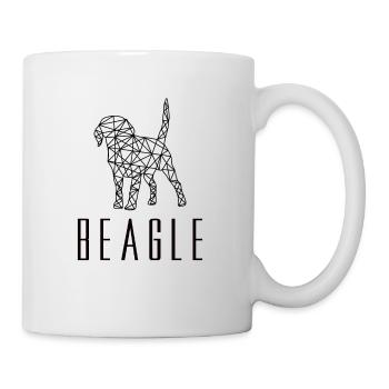 Beagle lover owner dogs gift - Mug - white - Right