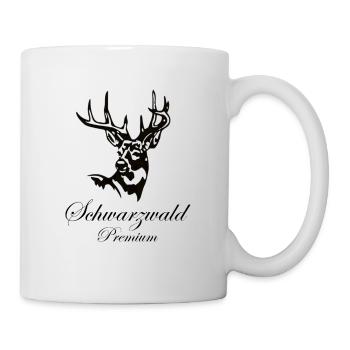 Schwarzwald Premium Heart of the forest - Tasse - Weiß - Rechts
