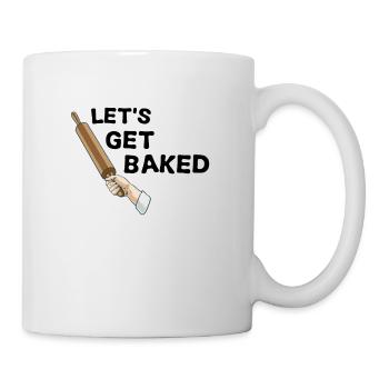 Baking biscuits patties cookies gift - Mug - white - Right