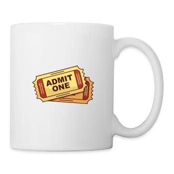Cinema Tickets - Mug - white - Right