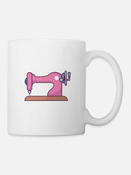 Sewing machine - Mug - white