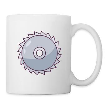 Circular Saw - Mug - white - Right