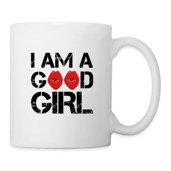 I am a good girl - Tasse - Weiß - Rechts
