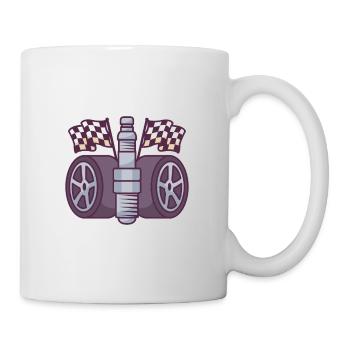 sport - Mug blanc - blanc - Droite