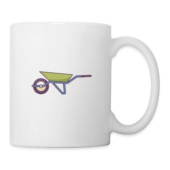 Wheelbarrow - Mug - white - Right