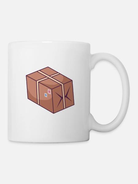 Zustell- und Paketservice - Tasse - Weiß