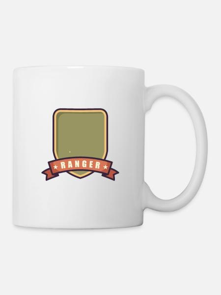 Ranger Badge - Mug - white