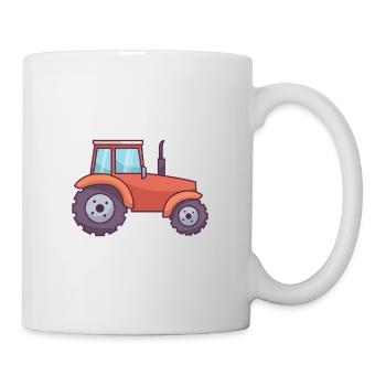 Tractor - Mug - white - Right