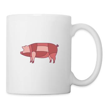 Cut of Pork - Mug - white - Right