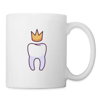 Dent du roi - Mug blanc - blanc - Droite
