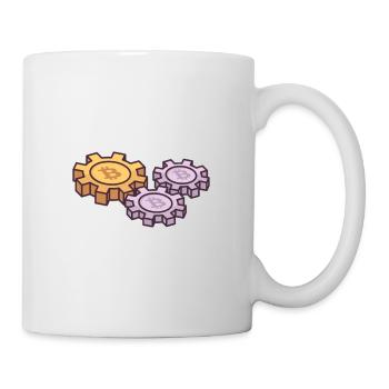 Digital Currency, Digital Money, Electronic Money. - Mug - white - Right