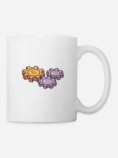 Digital Currency, Digital Money, Electronic Money. - Mug - white