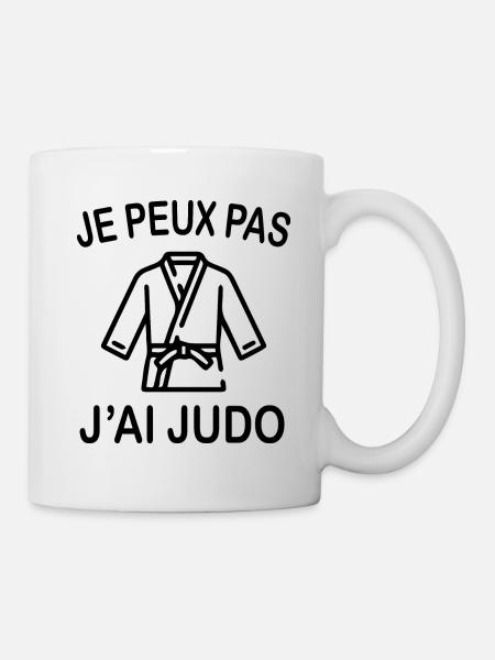 Je Peux Pas J'ai Judo - Mug blanc - blanc