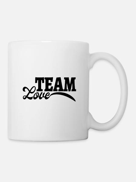 Team Love - Mug - white