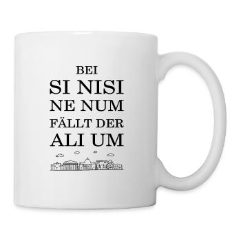 Latein Lateinische Sprache Merksatz - Tasse - Weiß - Rechts