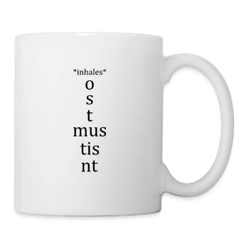 Latin Language Present Active Conjugation Student - Mug - white - Right
