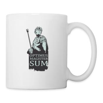 Latin Best Teacher Latin Teacher Caesar - Mug - white - Right