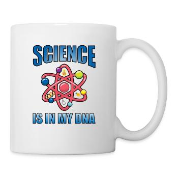 La science est dans mon ADN pour biochimistes - Mug blanc - blanc - Droite
