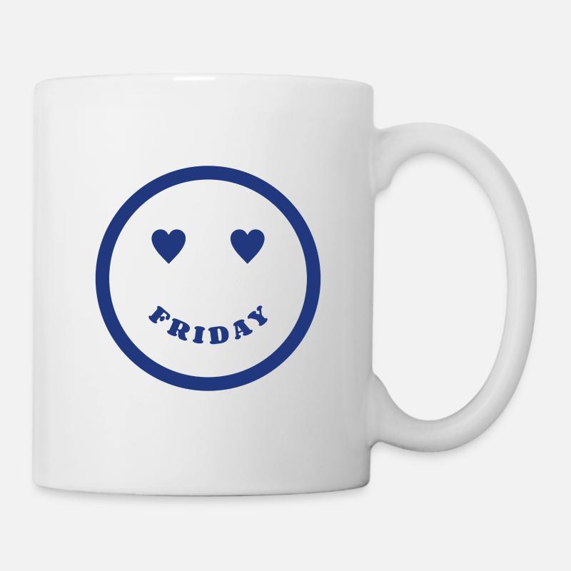Friday - Tasse - Weiß
