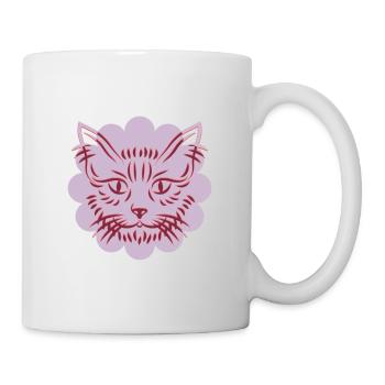 Cat - Mug - white - Right